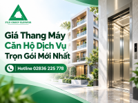 Giá Thang Máy Căn Hộ Dịch Vụ Trọn Gói Mới Nhất