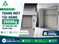 Lắp Đặt Thang Máy Tải Hàng 2000Kg CTY TNHH MTV XNK Guang Yang Việt Nam