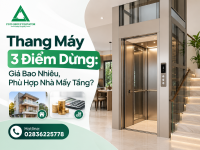 Thang Máy 3 Điểm Dừng: Giá Bao Nhiêu, Phù Hợp Nhà Mấy Tầng?
