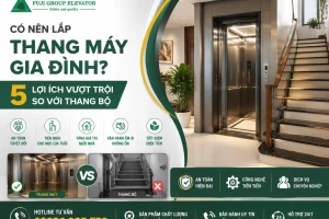 Có nên lắp thang máy gia đình? 5 Lợi ích vượt trội so với thang bộ