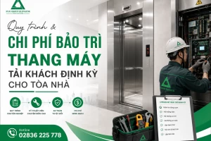 Quy trình & Chi phí bảo trì thang máy tải khách định kỳ cho tòa nhà