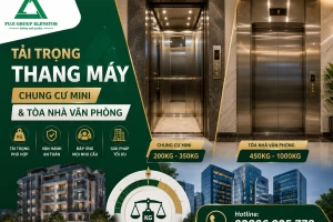 Giải pháp thang máy chung cư mini & Tòa nhà văn phòng: Chọn tải trọng nào?