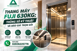 Thang Máy Fuji 630kg: Thông Số Kỹ Thuật Và Báo Giá Trọn Gói