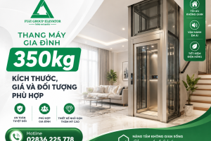  Thang Máy Gia Đình 350kg: Kích Thước, Giá Và Đối Tượng Phù Hợp