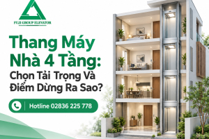 Thang Máy Nhà 4 Tầng: Chọn Tải Trọng Và Điểm Dừng Ra Sao?