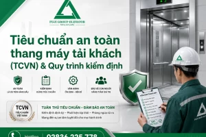 Tiêu chuẩn an toàn thang máy tải khách (TCVN) & Quy trình kiểm định