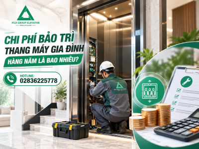 Chi Phí Bảo Trì Thang Máy Gia Đình Hàng Năm Là Bao Nhiêu?
