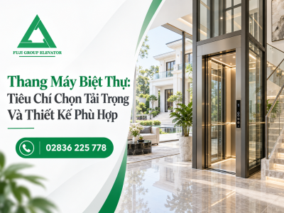Thang Máy Biệt Thự: Tiêu Chí Chọn Tải Trọng Và Thiết Kế Phù Hợp