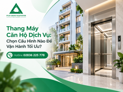 Thang Máy Căn Hộ Dịch Vụ: Chọn Cấu Hình Nào Để Vận Hành Tối Ưu?