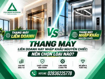  Thang Máy Liên Doanh Hay Nhập Khẩu Nguyên Chiếc: Nên Chọn Loại Nào?